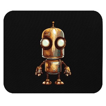 Discover Robot Dude 2 Mouse Pads