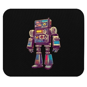 Discover Robot Beatbox Mouse Pads