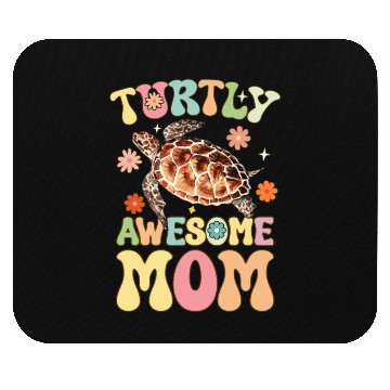 Discover Groovy Turtle Lover Mom Mouse Pads