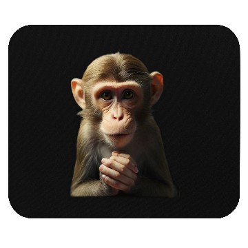 Discover Productivity Unleashed: The Working Monkey Mouse Pads