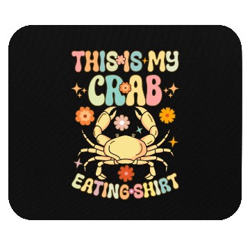 Discover Groovy Crab Lover Seafood Lover Mouse Pads