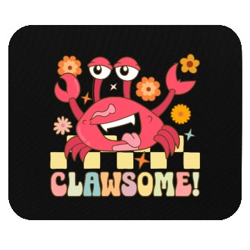 Discover Groovy Crab Lover Seafood Lover Mouse Pads