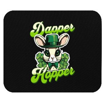 Discover Dapper Hopper Easter Bunny Mouse Pads