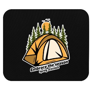 Discover Embrace the season spring activities Mouse Pads