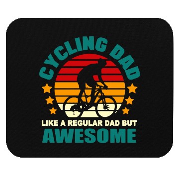 Discover Cycling Dad Mouse Pads