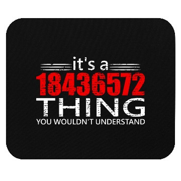 Discover It's A 18436572 Thing Funny V8 Engine Car Guy Mouse Pads