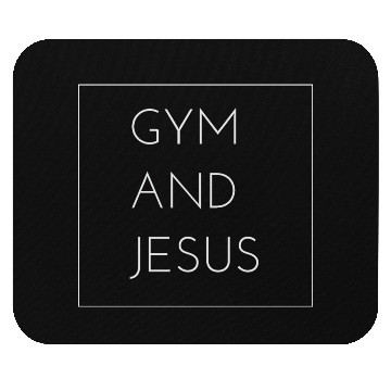 Discover GYM AND JESUS Mouse Pads