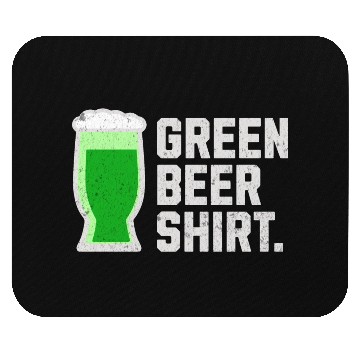 Discover Green Beer Mouse Pads for St. Patrick's Day