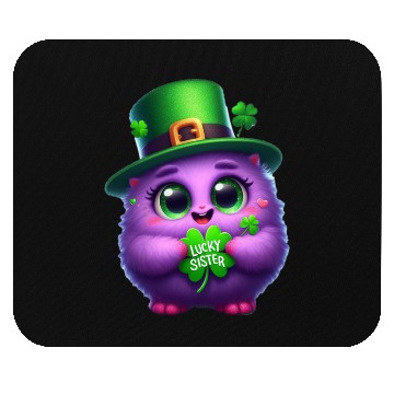 Discover lucky sister Mouse Pads