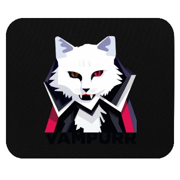 Discover Vampurr The Vampire Cat Mouse Pads