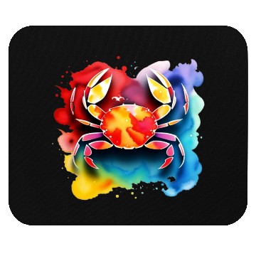 Discover Color splash zodiac: Cancer Mouse Pads