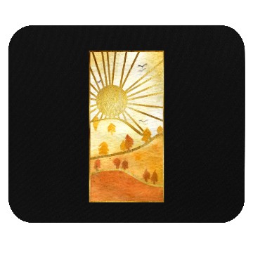 Discover Landscape Sun Mouse Pads