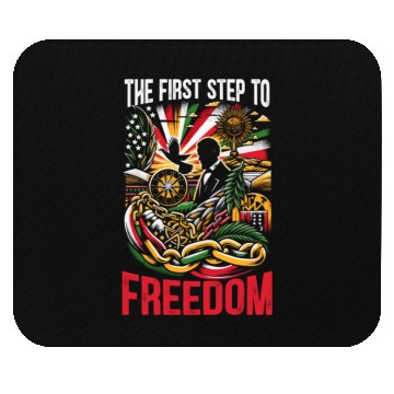 Discover Emancipation Proclamation African Juneteenth Mouse Pads