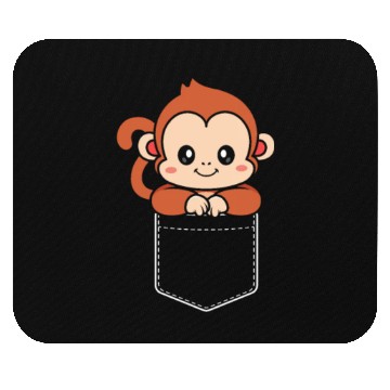 Discover Monkey in a Pocket Mouse Pads