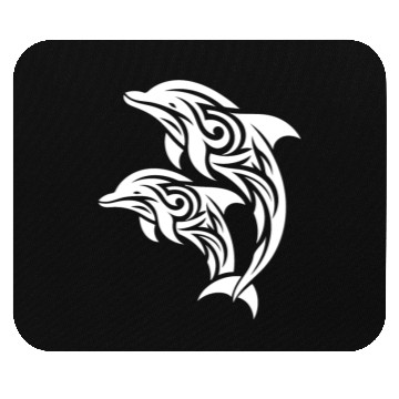 Discover Bottlenose Dolphin T Tattoo Jumping Dolphins Mouse Pads