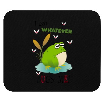 Discover Cranky Toad Mouse Pads