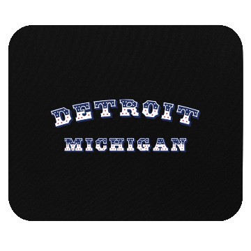 Discover Detroit (MI) USA Mouse Pads