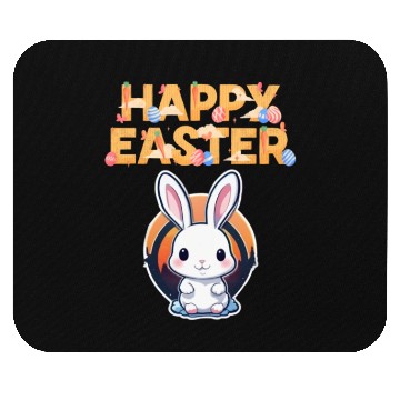 Discover Easter sweetness: beautiful bunnies await you! Mouse Pads