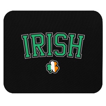 Discover St. Patrick's Day Irish College Shamrock Mouse Pads