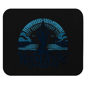 Discover Namaste Beach Yoga Mouse Pads