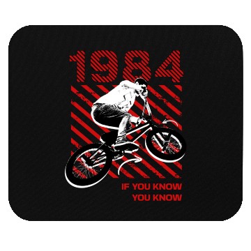 Discover 1984 BMX 40th Birthday Mouse Pads design