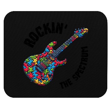 Discover Rockin the spectrum Mouse Pads