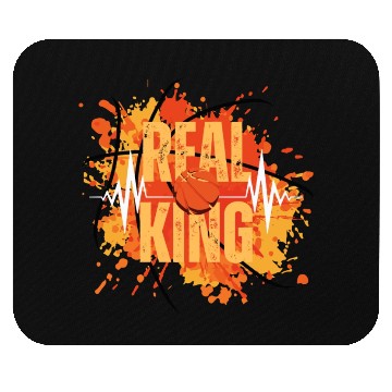 Discover real king basketball Mouse Pads