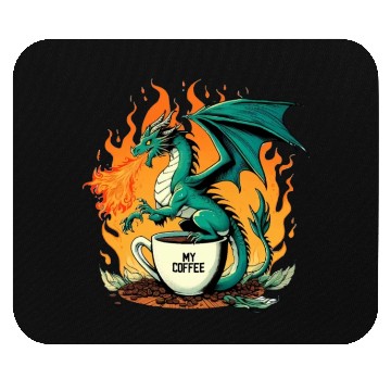 Discover Dragon Brew: Roaring with Flavor,classic Mouse Pads