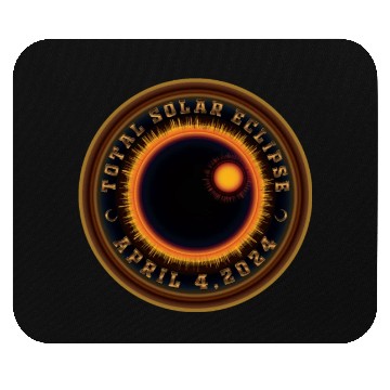 Discover Total Solar Eclipse 2024 - Science Mouse Pads