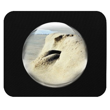 Discover Life in a Bubble Collection-Bottoms Up Face First Mouse Pads