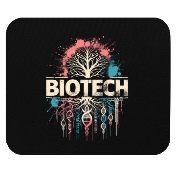 Discover Biotech Bio Technology DNA Roots Science Crispr Mouse Pads