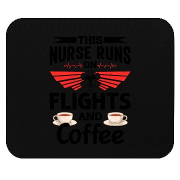 Discover Flight Nurse Critical Care Helicopter Nursing Mouse Pads