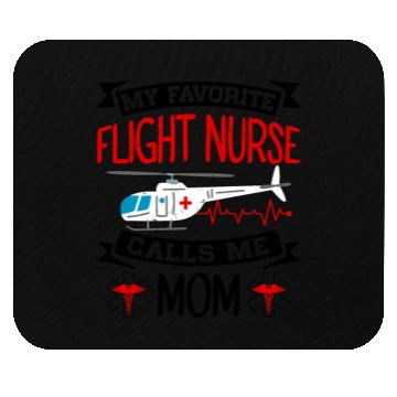 Discover Flight Nurse Critical Care Helicopter Nursing Mouse Pads