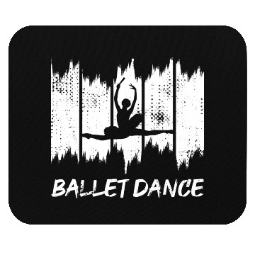 Discover Funny Ballet Dancer Mouse Pads