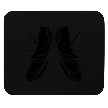Discover Ballet Shoes Sketch Mouse Pads