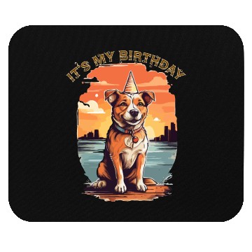Discover It's my Birthday Design Mouse Pads