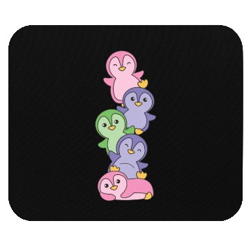 Discover Trigender Flag Pride Lgbtq Cute Penguin Mouse Pads
