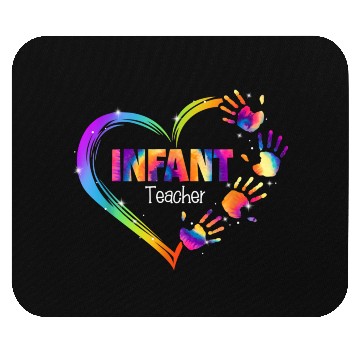 Discover Infant Teacher Appreciation Tie Dye Mouse Pads