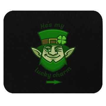 Discover St. Patrick's Day Lucky Charm for Her Mouse Pads