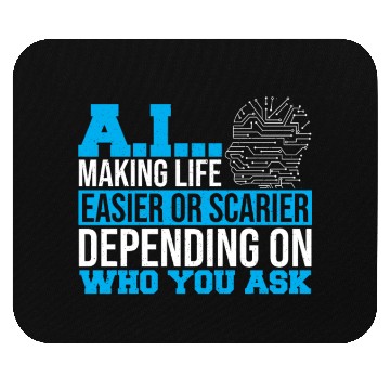 Discover Computer Scientist Data Science Robot AI Prompt Mouse Pads