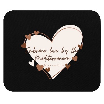 Discover Embrace love by the Mediterranean Mouse Pads