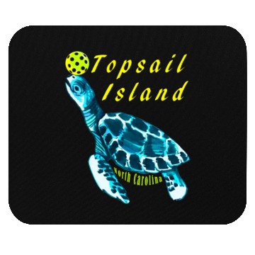 Discover Piclkeball Balancing Turtle Mouse Pads