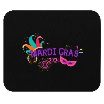 Discover Design Mardi Gras Mouse Pads