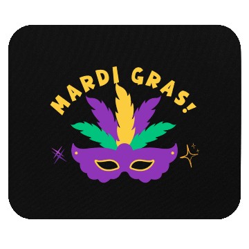 Discover Design Mardi Gras Mouse Pads