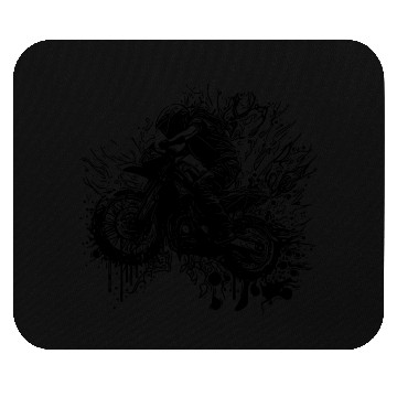 Discover Racing Motorcycle Off-road Ride Splash Style Mouse Pads