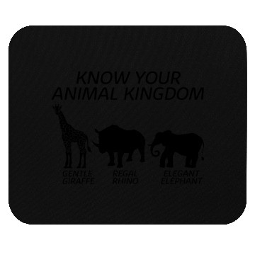 Discover Animal Mouse Pads, Know Your Animal Kingdom Giraffe