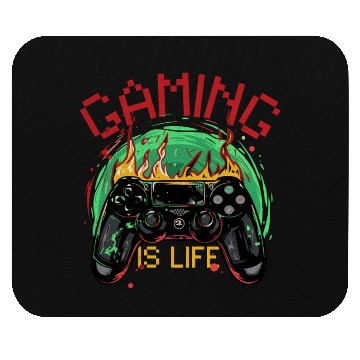 Discover Gaming Is Life Mouse Pads