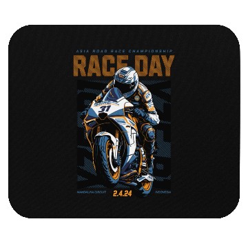 Discover Race Day Mouse Pads