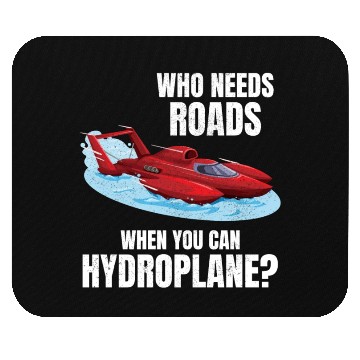 Discover Hydroplane Racing Adventure: Leave Roads Behind! Mouse Pads