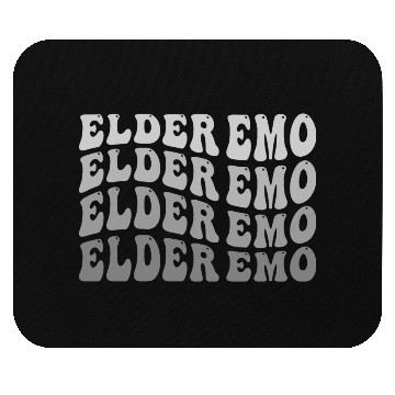 Discover Elder EMO Multi Word Groovy Style Mouse Pads